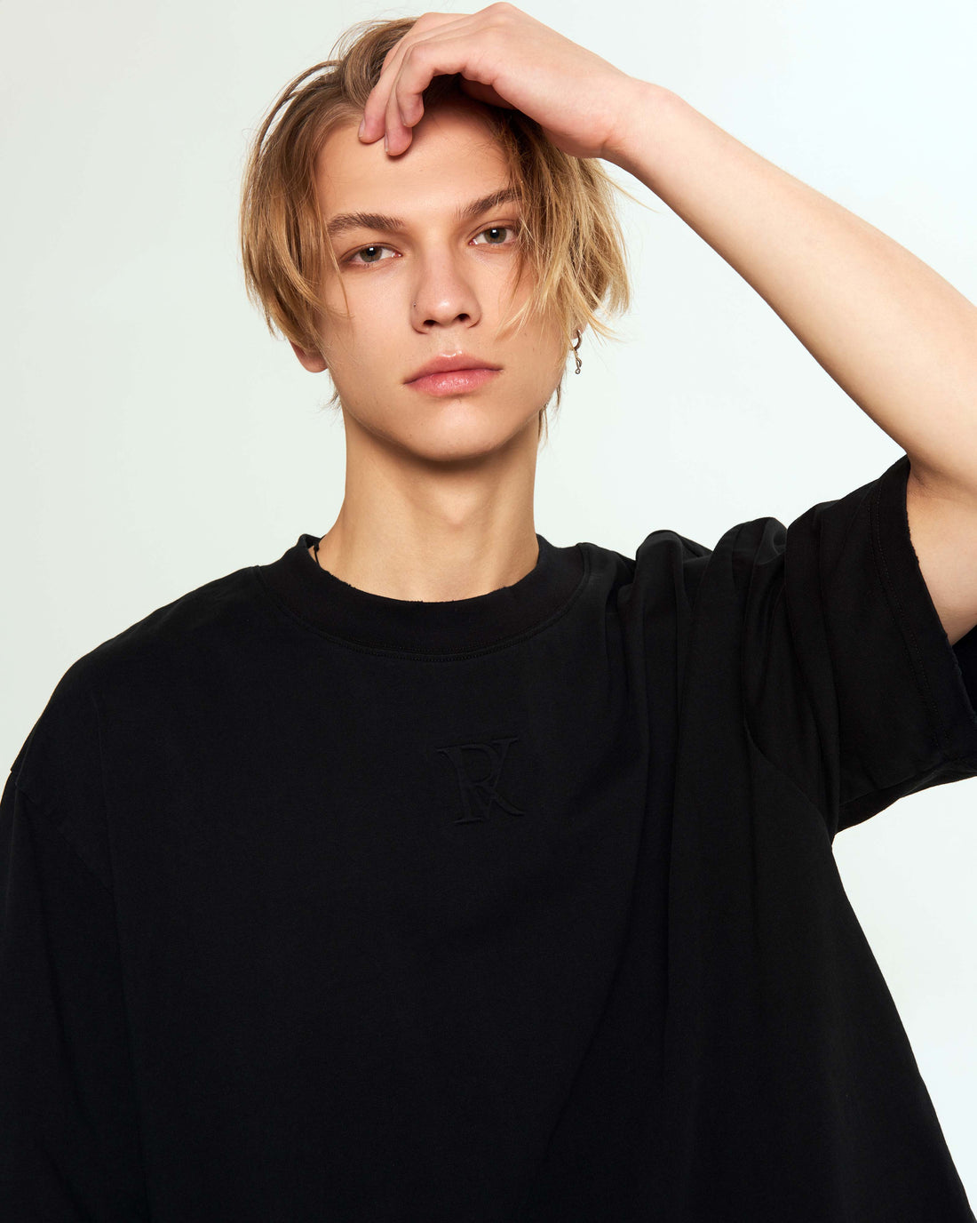 RAF VALOIS 23SS WARM POWER series "HOPE" embossed printing loose casual T-shirt
